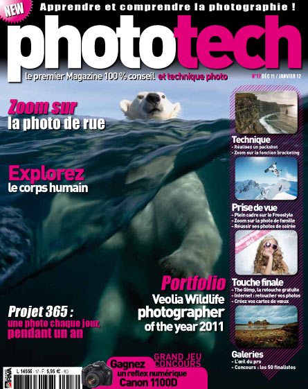 Featured in French Magazine Phototech